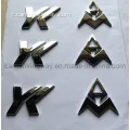 Emblema Chrome di plastica ABS e Emblema del logo aziendale